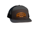 Snap Back Hat With Hand Stitched Harker Outdoors Logo